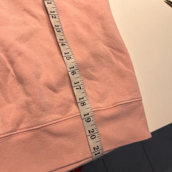 Sandro Paris Gena Velvet Chevron Hoodie in Pink Size Medium - Picture 9 of 9